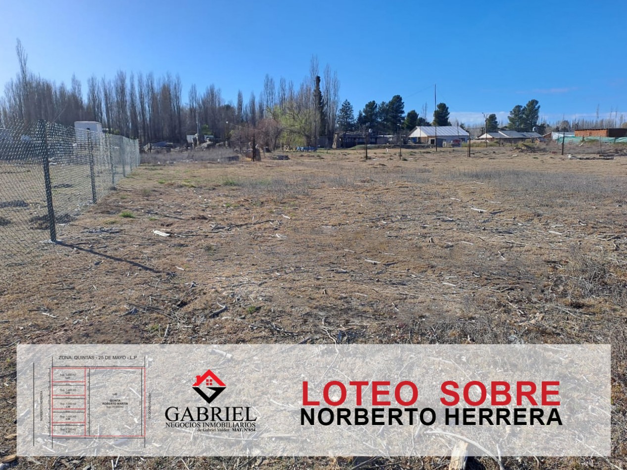 Terreno en Norberto Herrera