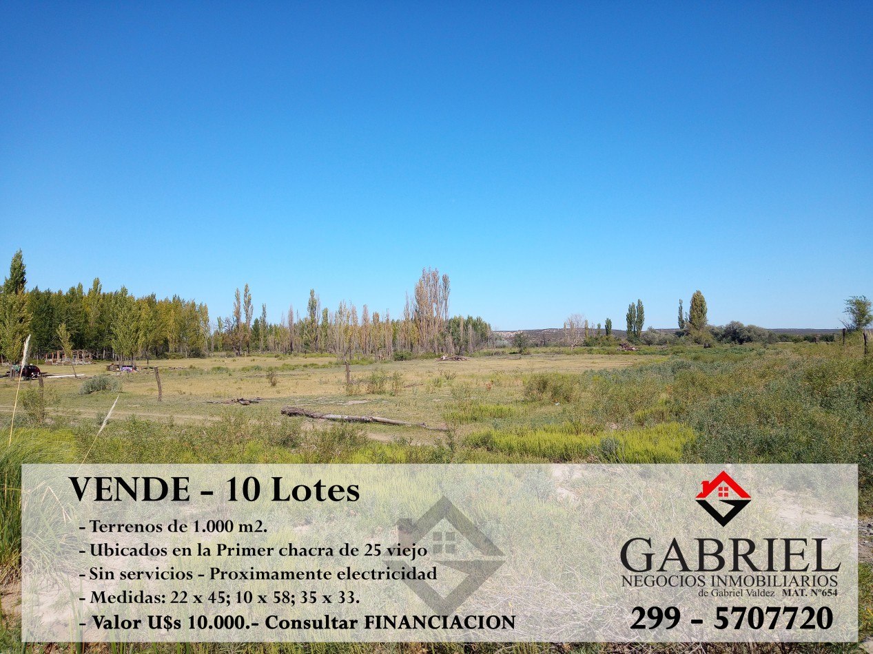 Terrenos en Venta - 10 Lotes