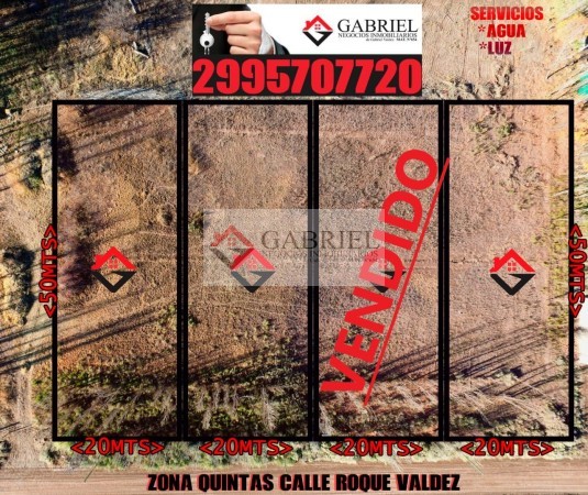 Terreno en Roque Valdez