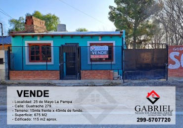 Casa en venta - Calle Guatrache