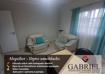 Departamento Amblado Un dormitorio